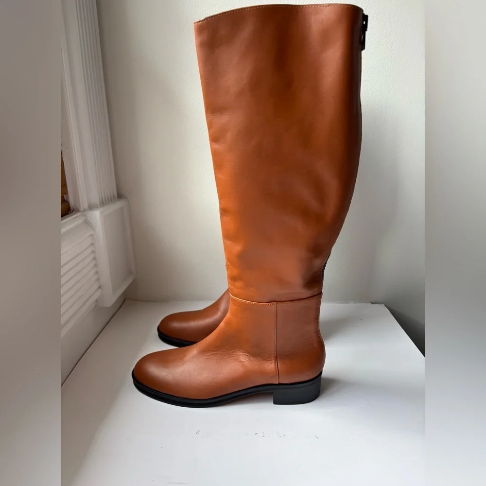 Frame Denim Brown Over the Knee Boots Le Ramsey Boots  Knee High Tall Sz 9